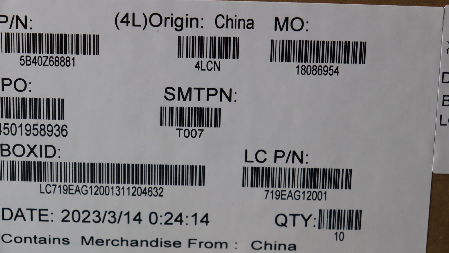 Lenovo Bracket Fru 14Eg3_Io_Bracket_L - 5B40Z68881