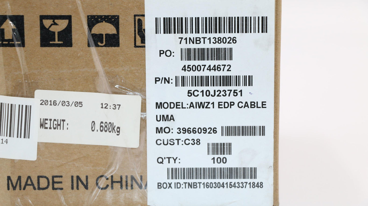Lenovo Ct Cables Internal - 5C10J23751