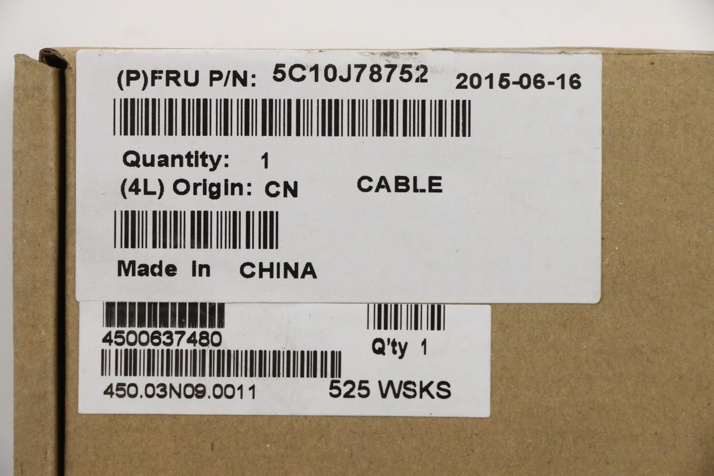 Lenovo Ct Cables Internal - 5C10J78752