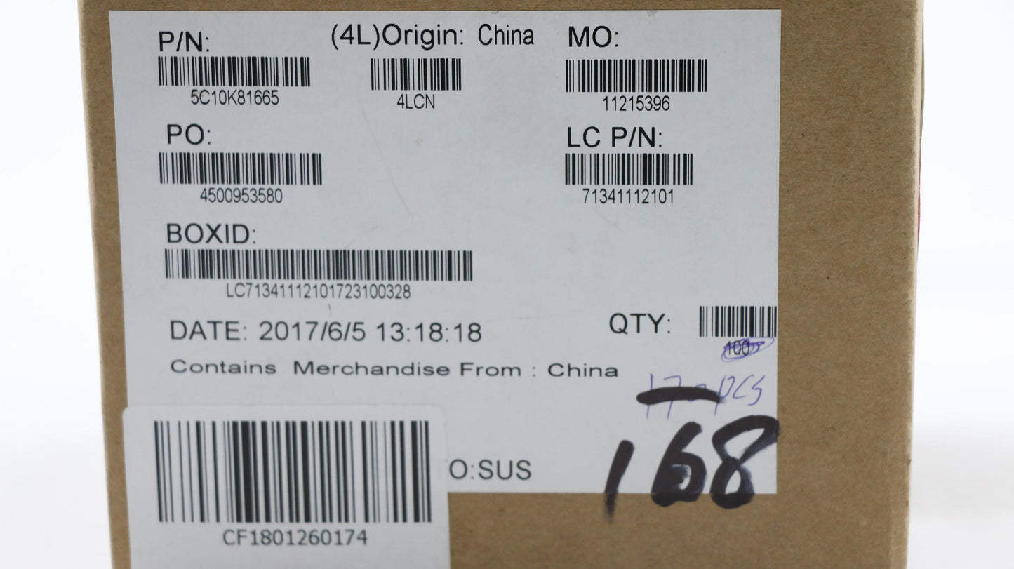 Lenovo Ct Cables Internal - 5C10K81665