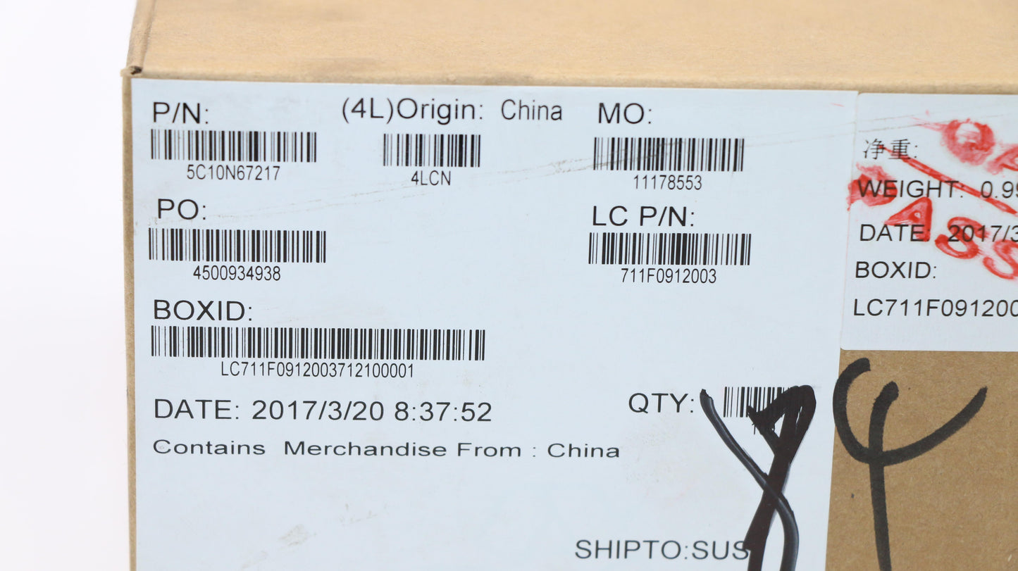 Lenovo Edp Cable Ir Uhd - 5C10N67217