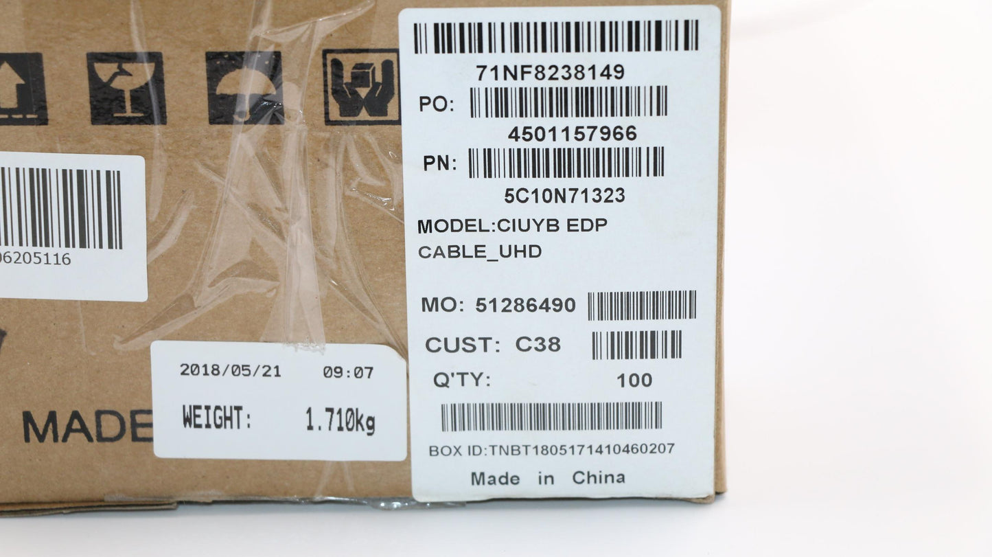 Lenovo EDP Cable, UHD Compatible - 5C10N71323