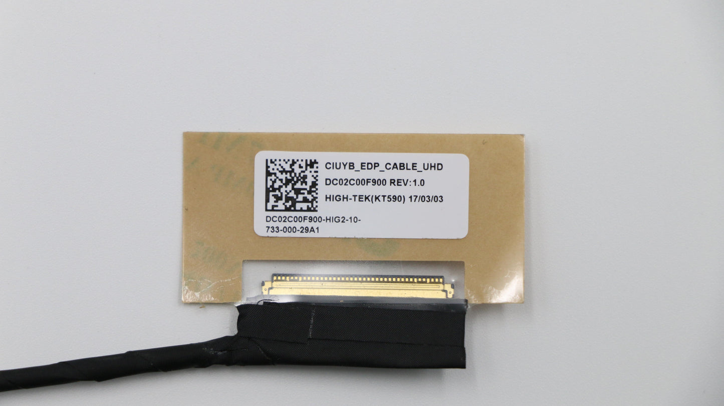 Lenovo EDP Cable, UHD Compatible - 5C10N71323