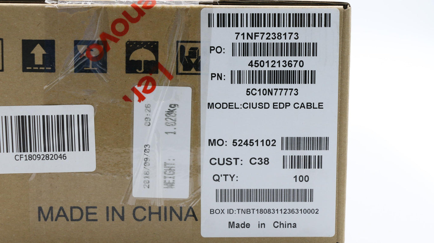 Lenovo Edp Cable - 5C10N77773