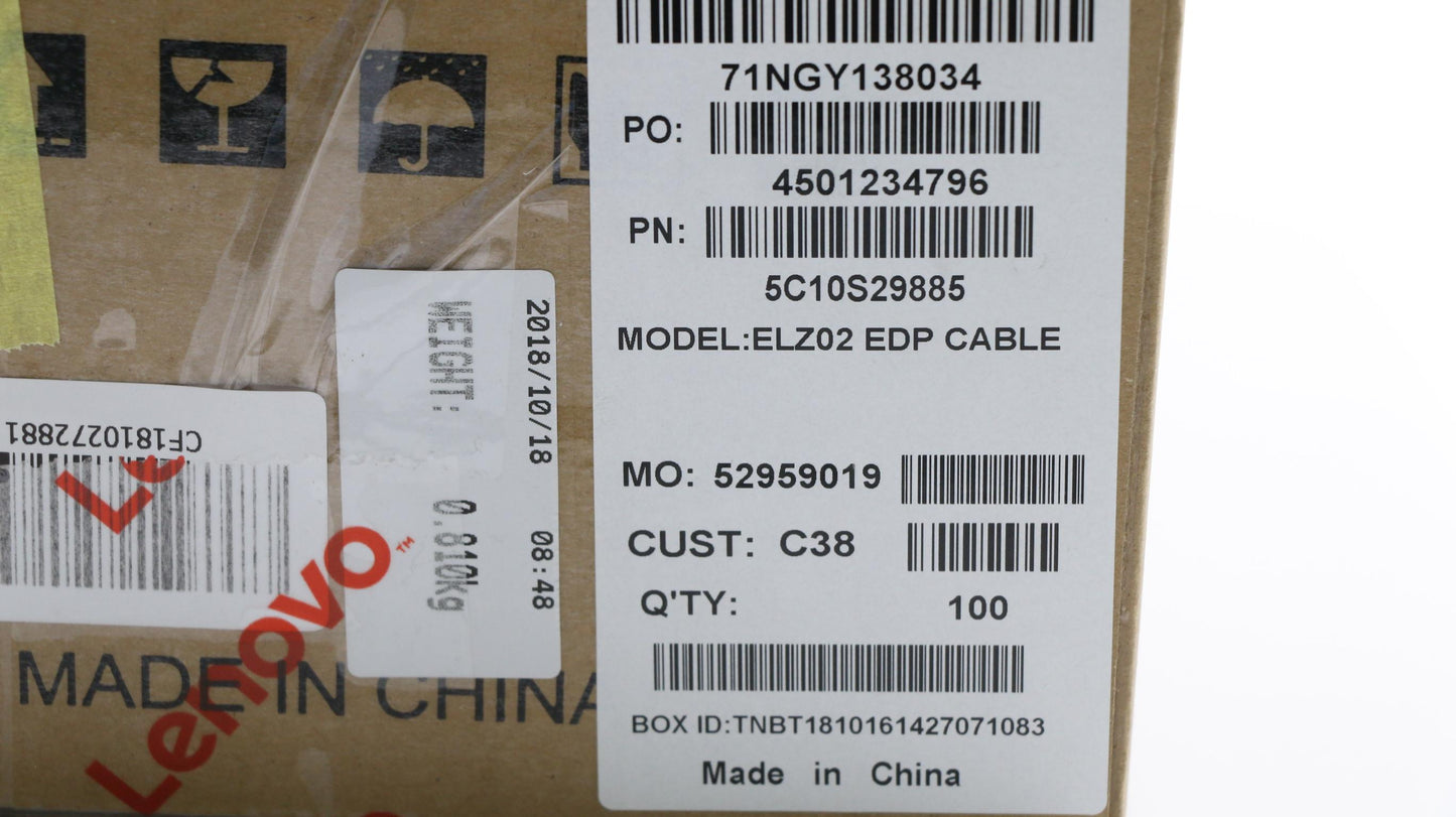 Lenovo Edp Cable - 5C10S29885