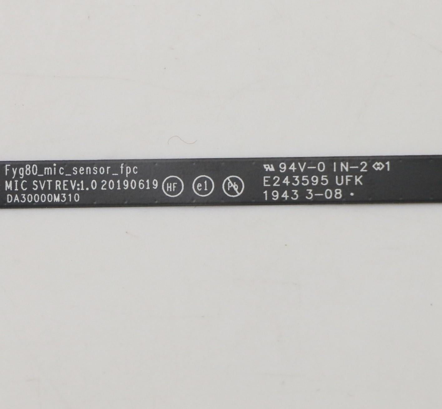 Lenovo Mic Sensor Fpc W Camera Cable - 5C10S29979