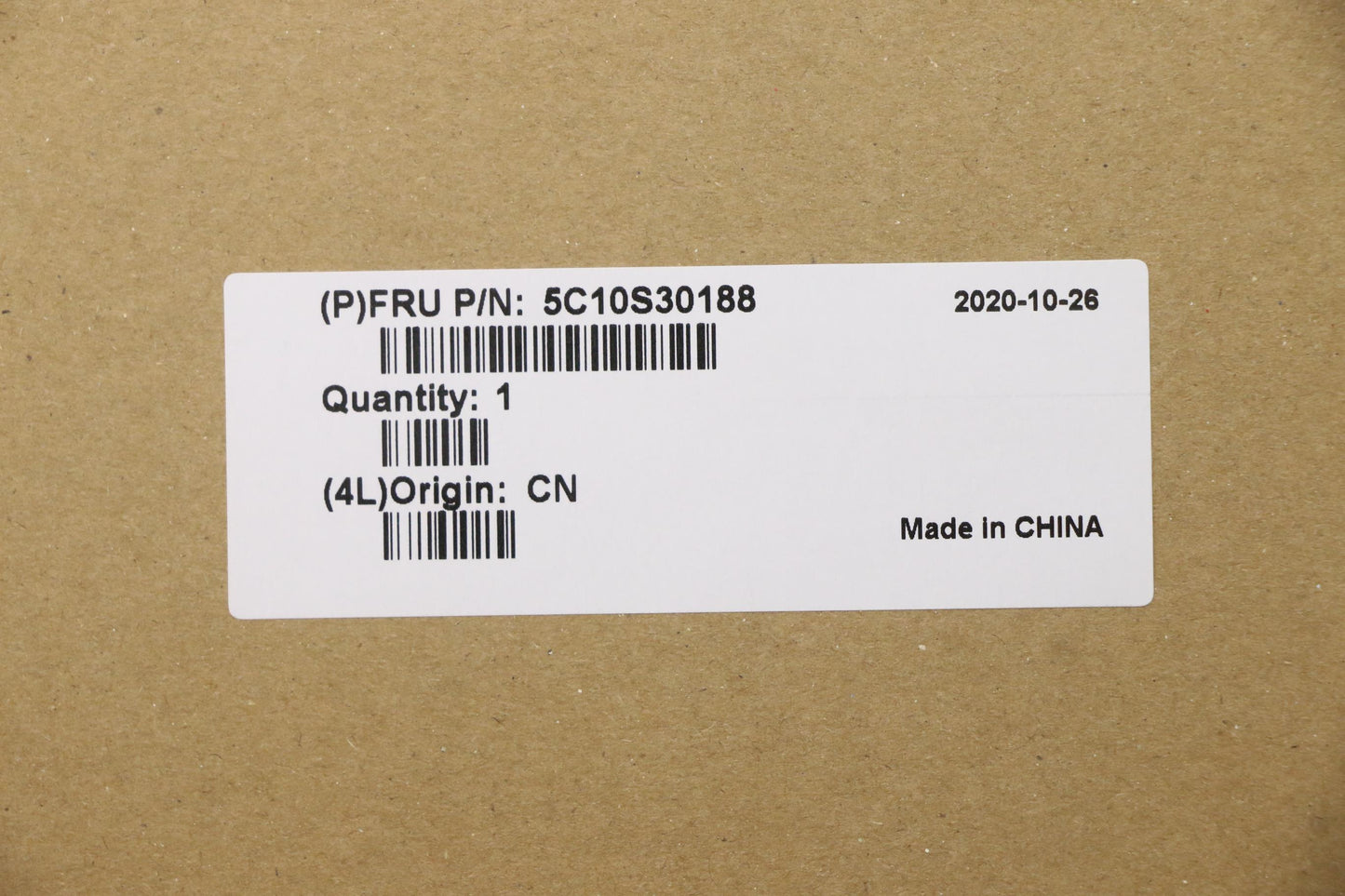 Lenovo Cable Edp Cable C 20Vg Non-Tou - 5C10S30188