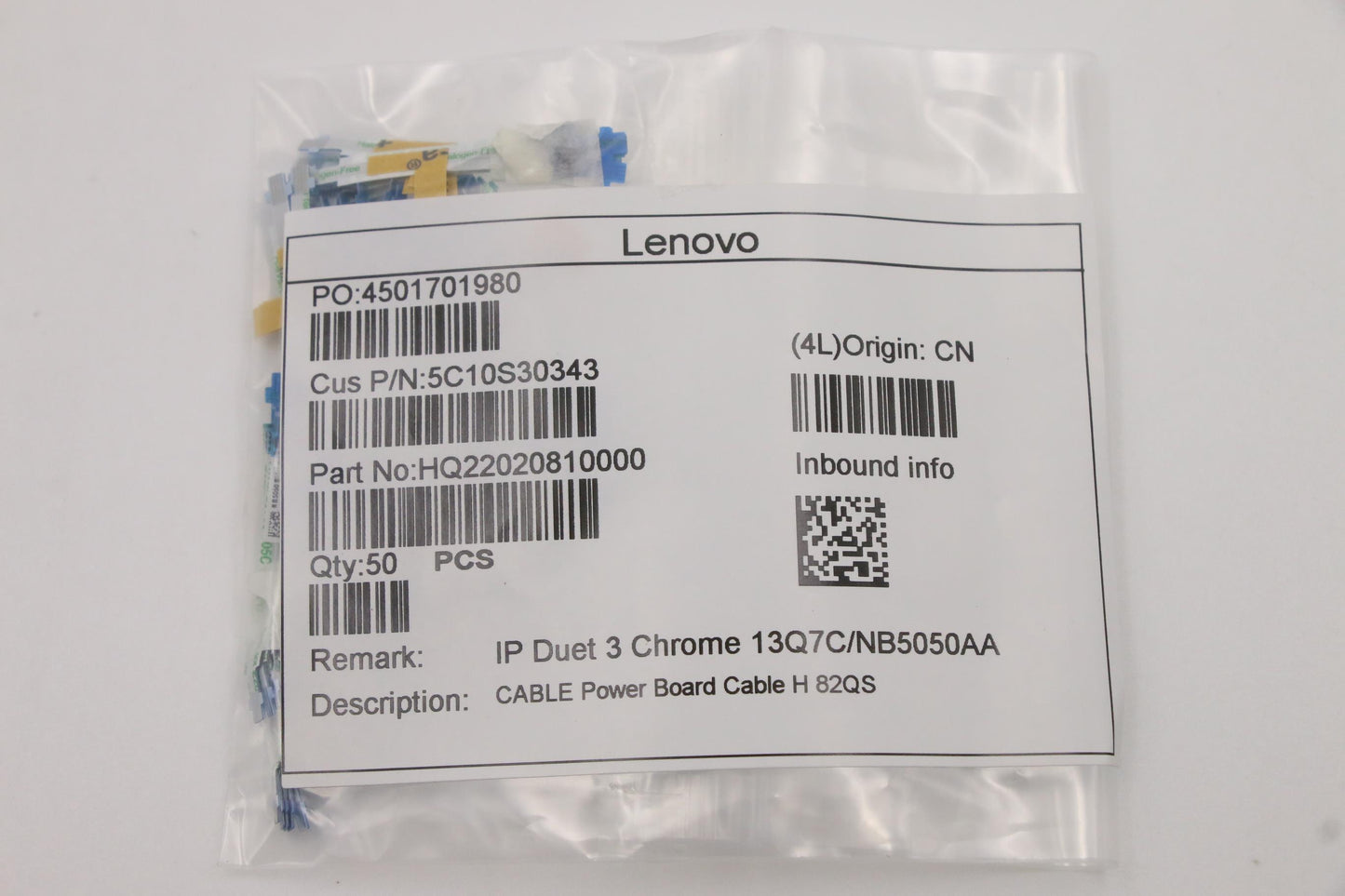 Lenovo Cable Power Board Cable H 82Qs - 5C10S30343