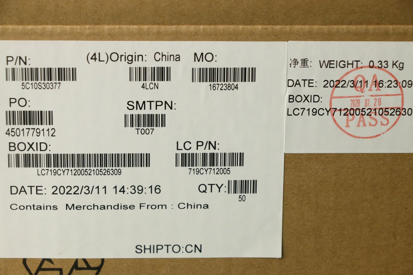 Lenovo EDP Cable, 165Hz - 5C10S30377