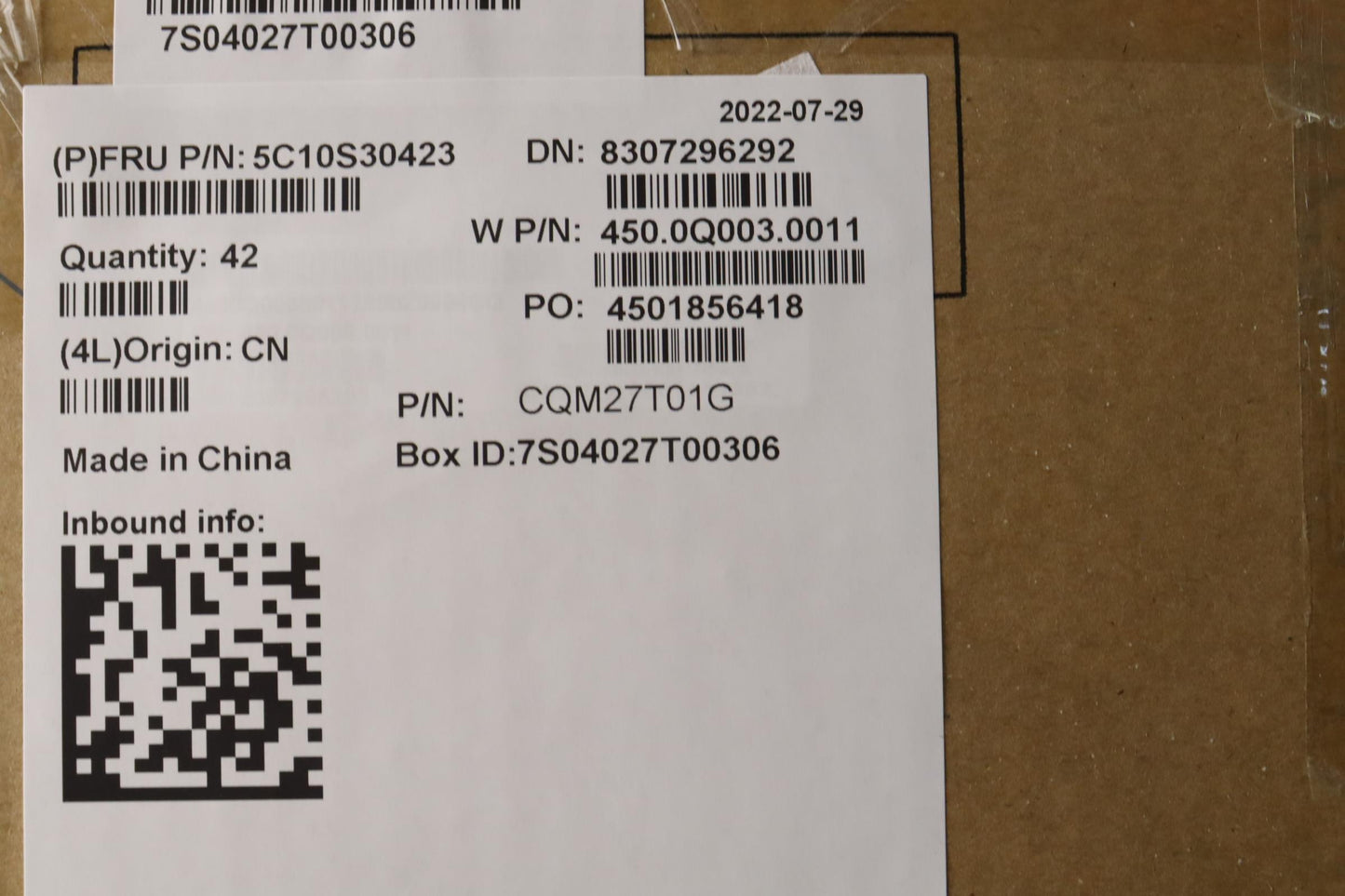 Lenovo Cable Dmic Cable W 21At - 5C10S30423