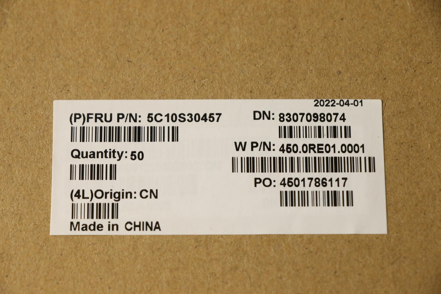 Lenovo Cable Fp Board Cable W 82R9 - 5C10S30457