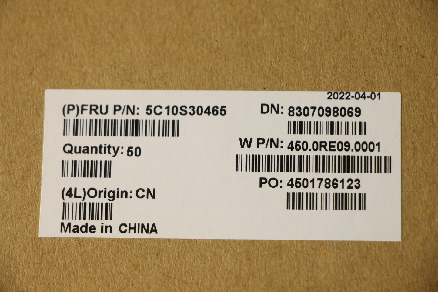 Lenovo Cable Fp Board Cable W 82Ra - 5C10S30465
