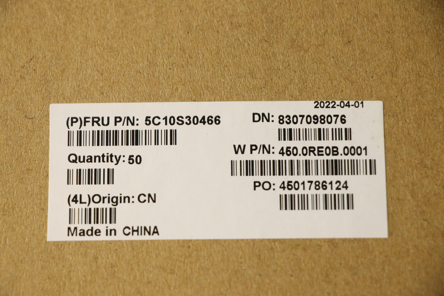 Lenovo Cable Tp Board Cable W 82Ra - 5C10S30466