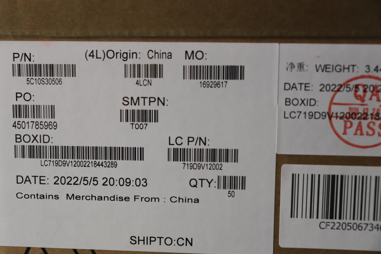 Lenovo Cable Usb Board Cable L82Tf - 5C10S30506