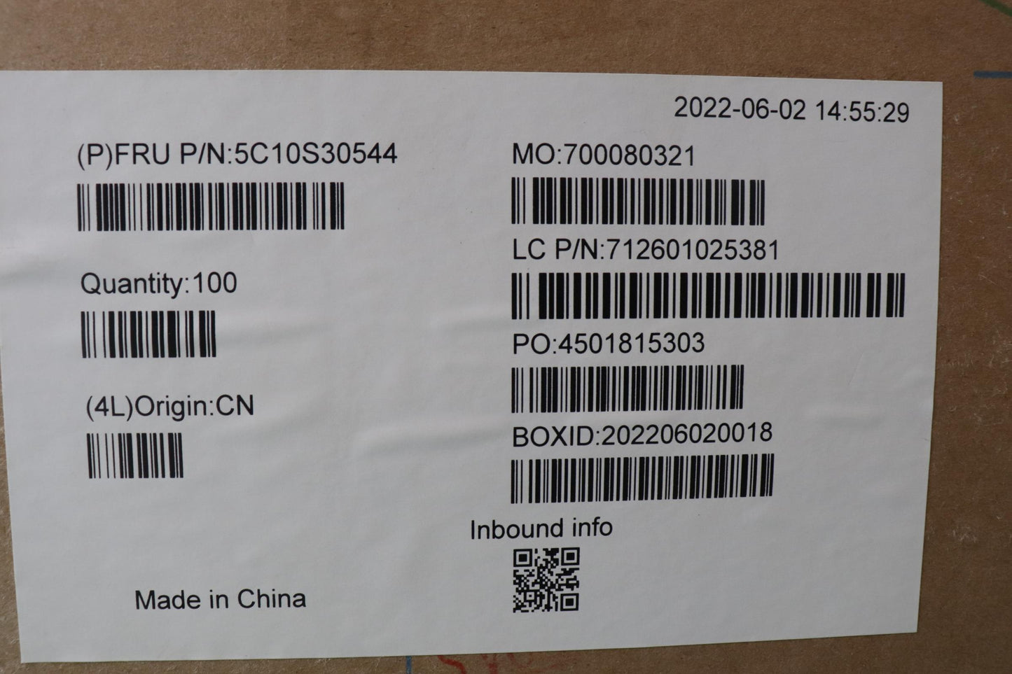 Lenovo Cable Usb Board Cable Wt 82Tq - 5C10S30544