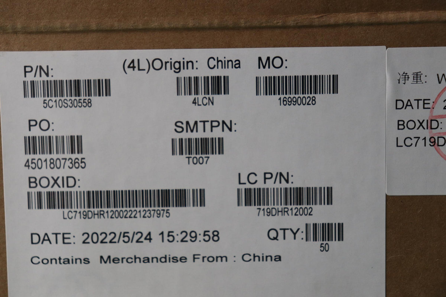 Lenovo Cable Usb Board Cable L82Tk - 5C10S30558
