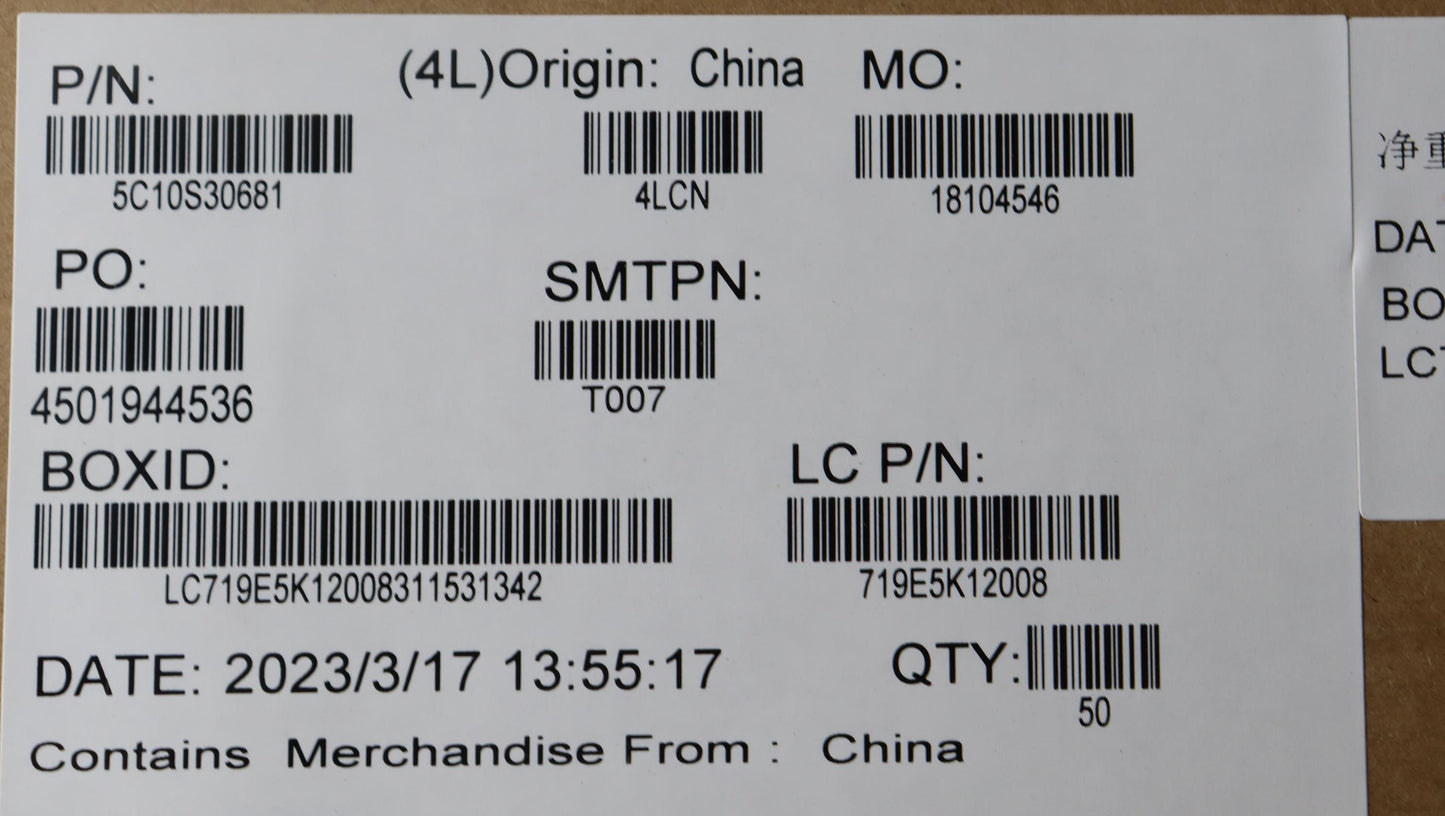 Lenovo Cable Cable L 82Wq Tp Ljyi - 5C10S30681
