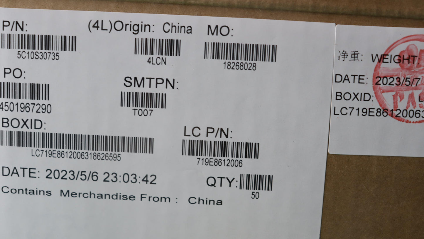 Lenovo Cable Cable L82Xh 40P Io/B Ffc - 5C10S30735