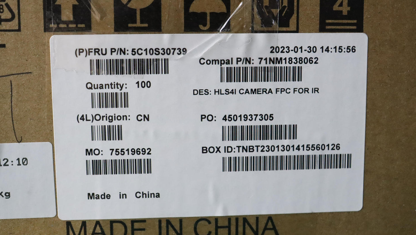 Lenovo Cable Camera Cable C 82Xd Ir F - 5C10S30739