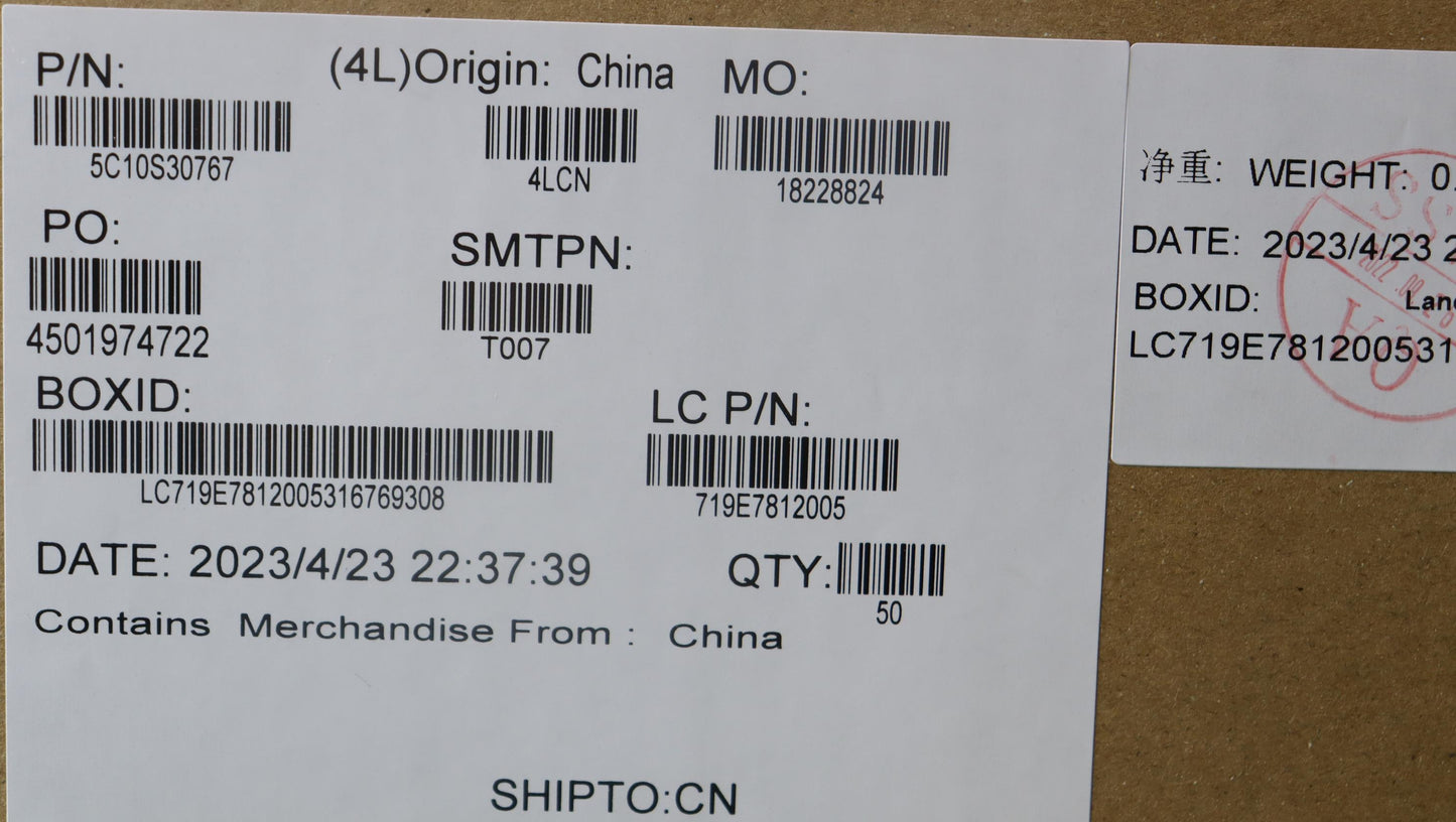 Lenovo Cable Cable L 83Bu Edp Touch H - 5C10S30767