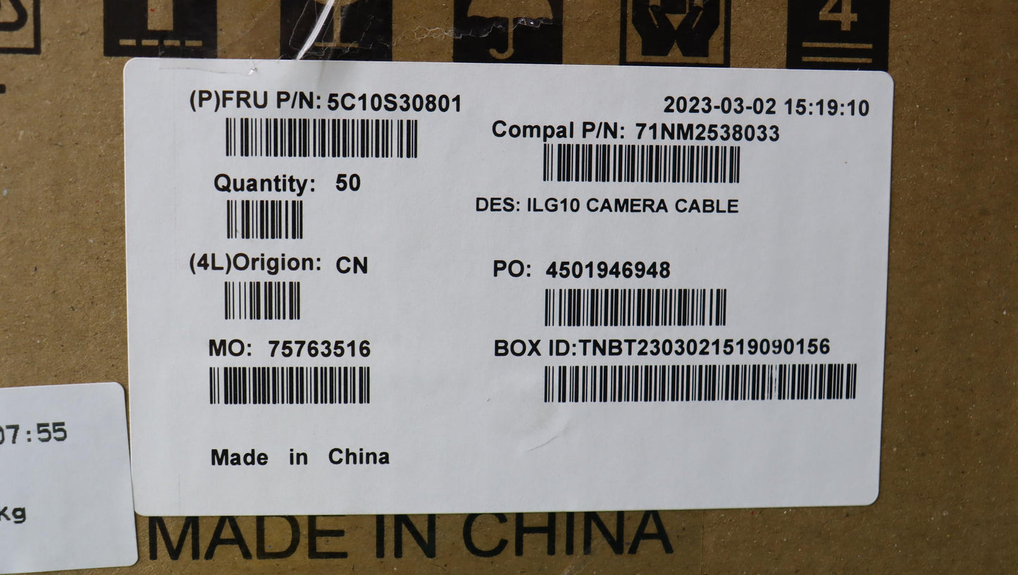 Lenovo Cable Camera Cable C 82Xv - 5C10S30801