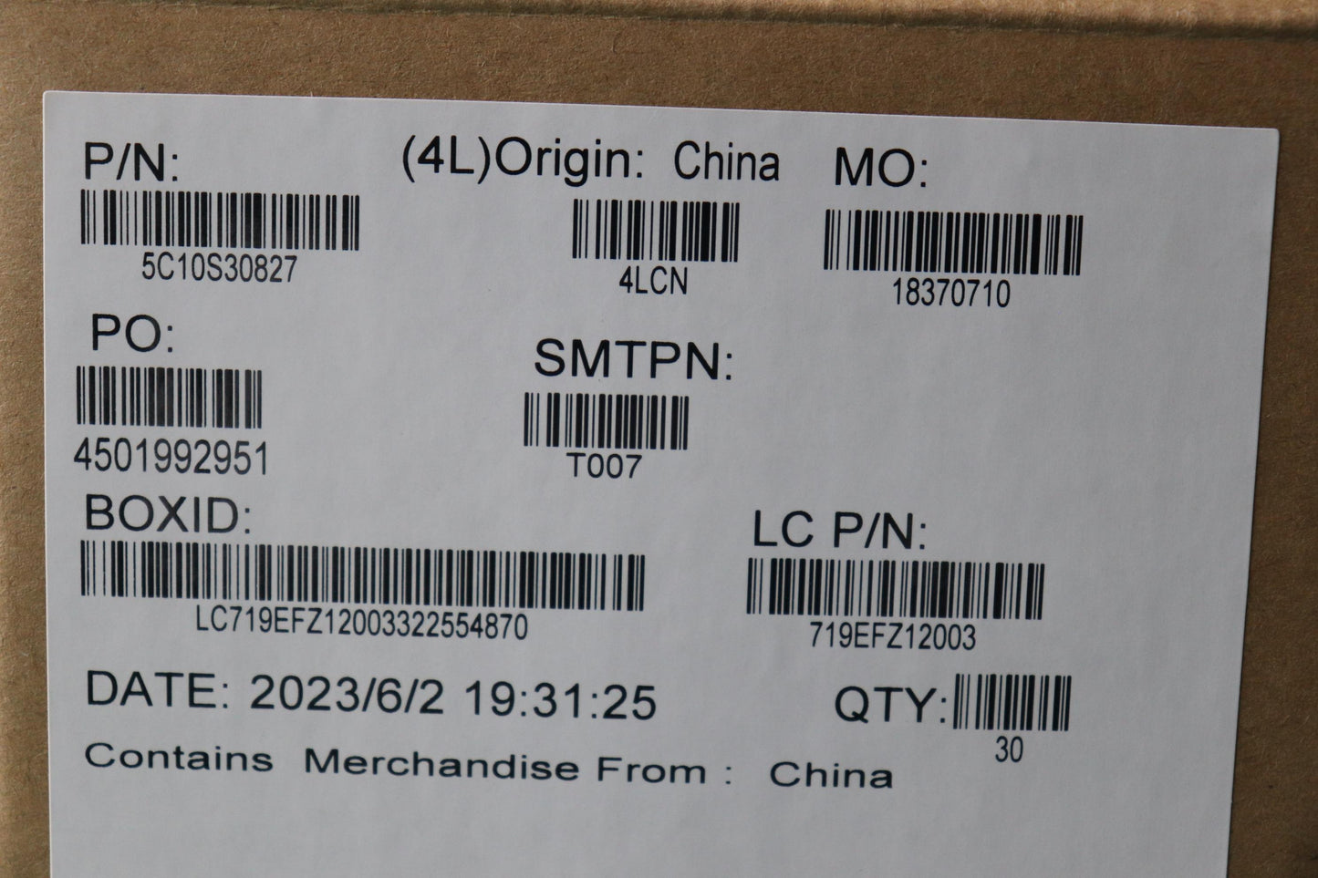 Lenovo Cable Cable L82Yq Fpc Right - 5C10S30827