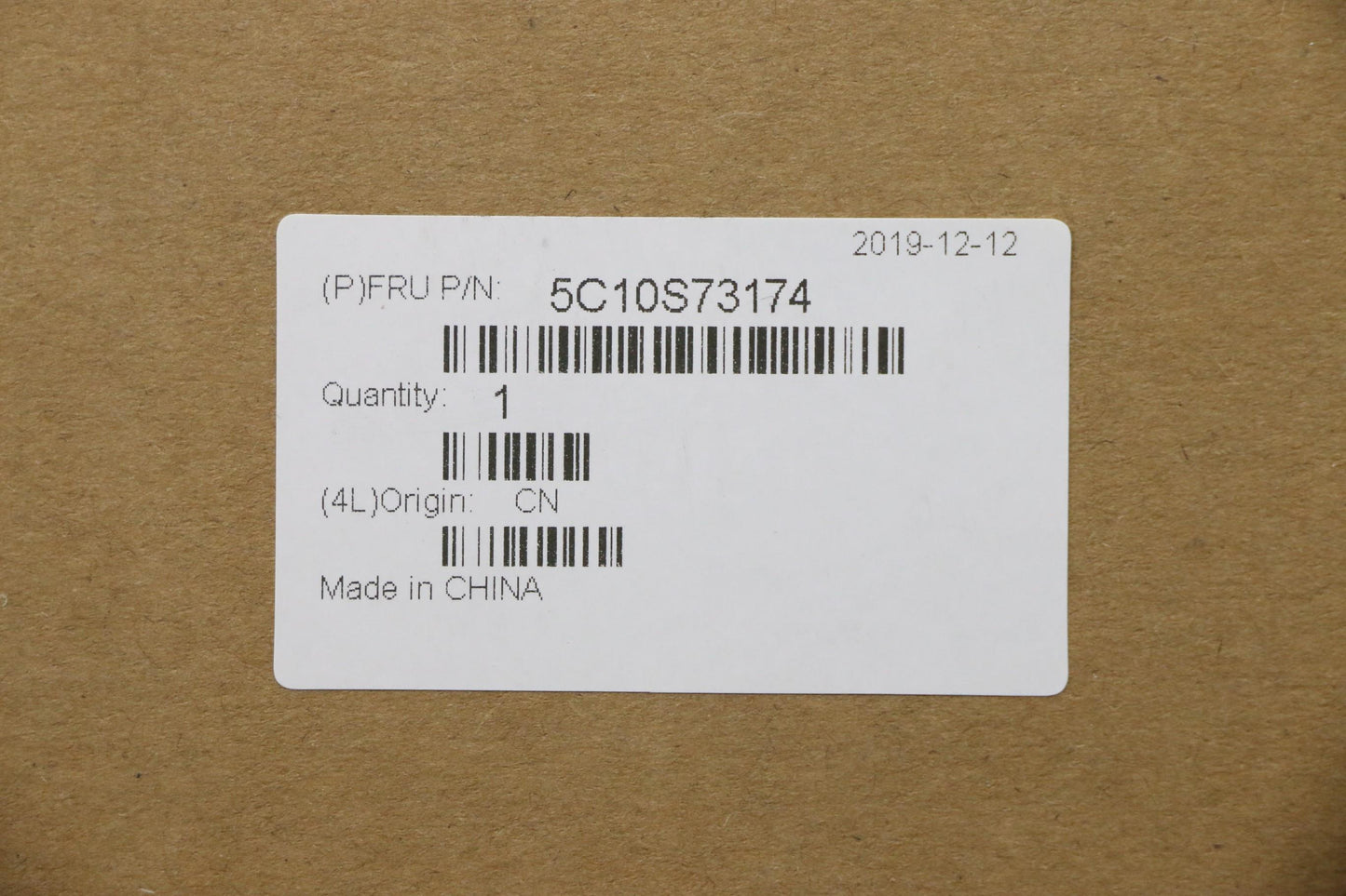 Lenovo IO Cable Assembly, E5A0 - 5C10S73174