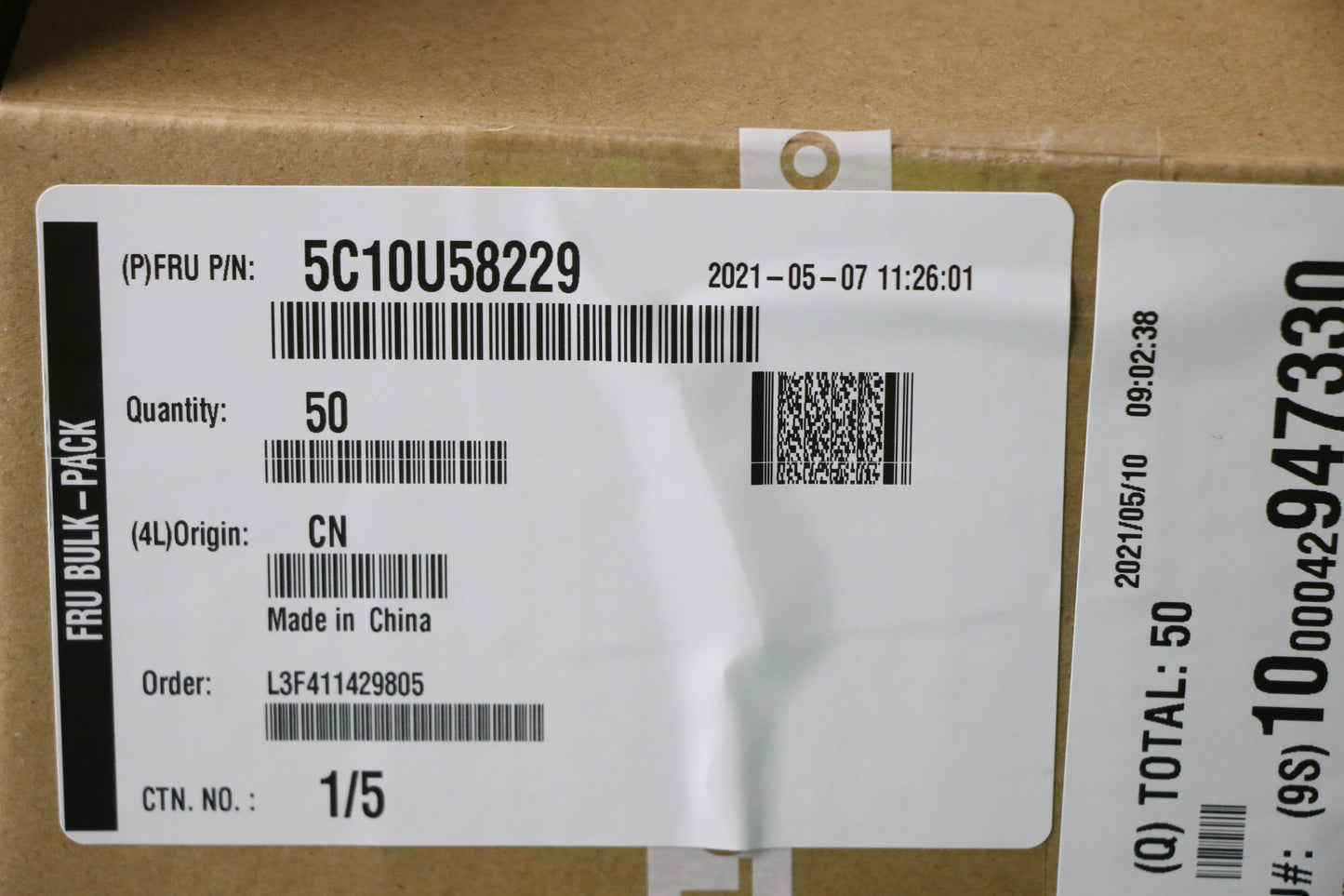 Lenovo Cable Fru,4Pin To 6 Pin 500Mm - 5C10U58229