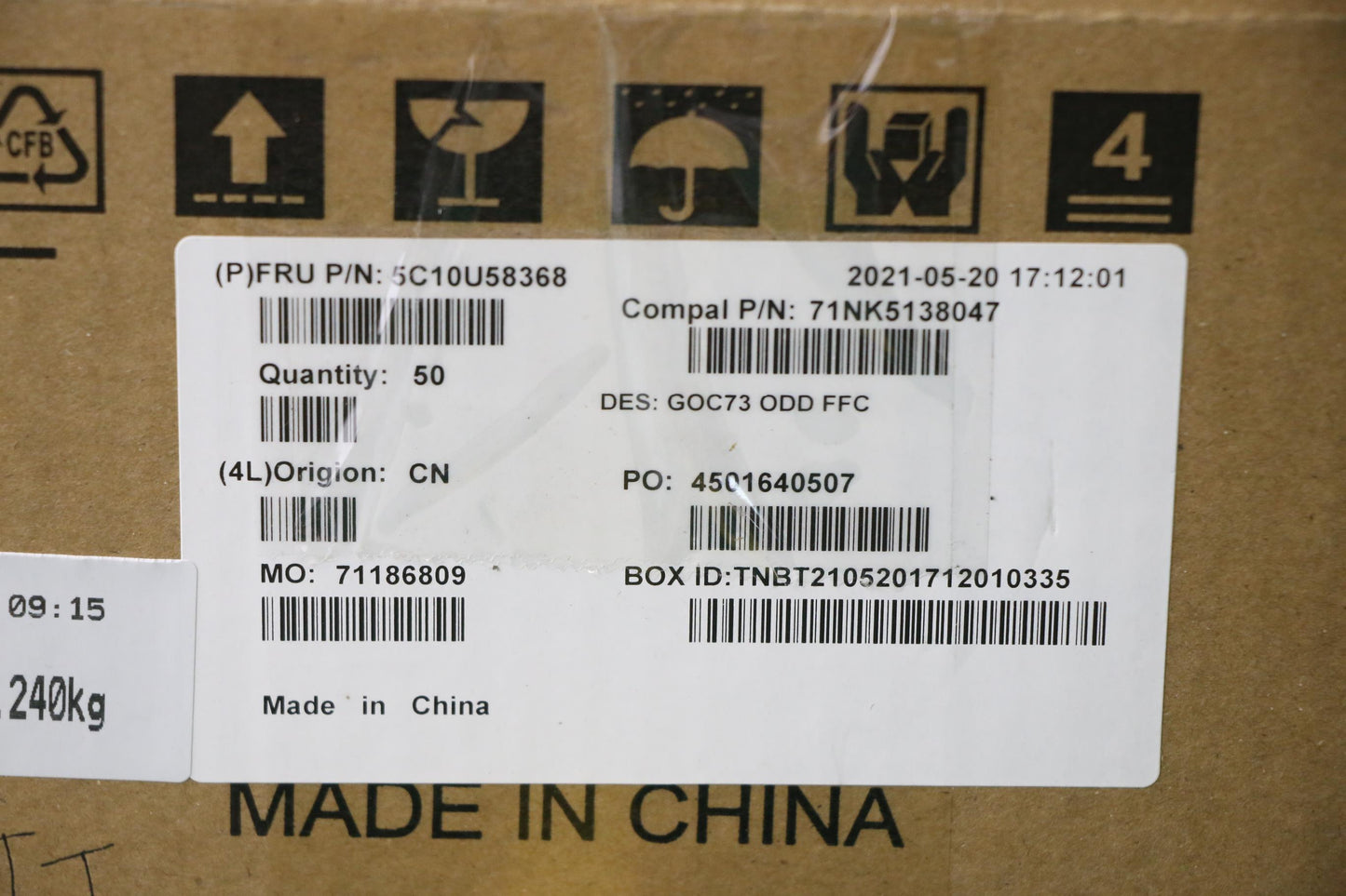 Lenovo Cable Odd Ffc(27) - 5C10U58368