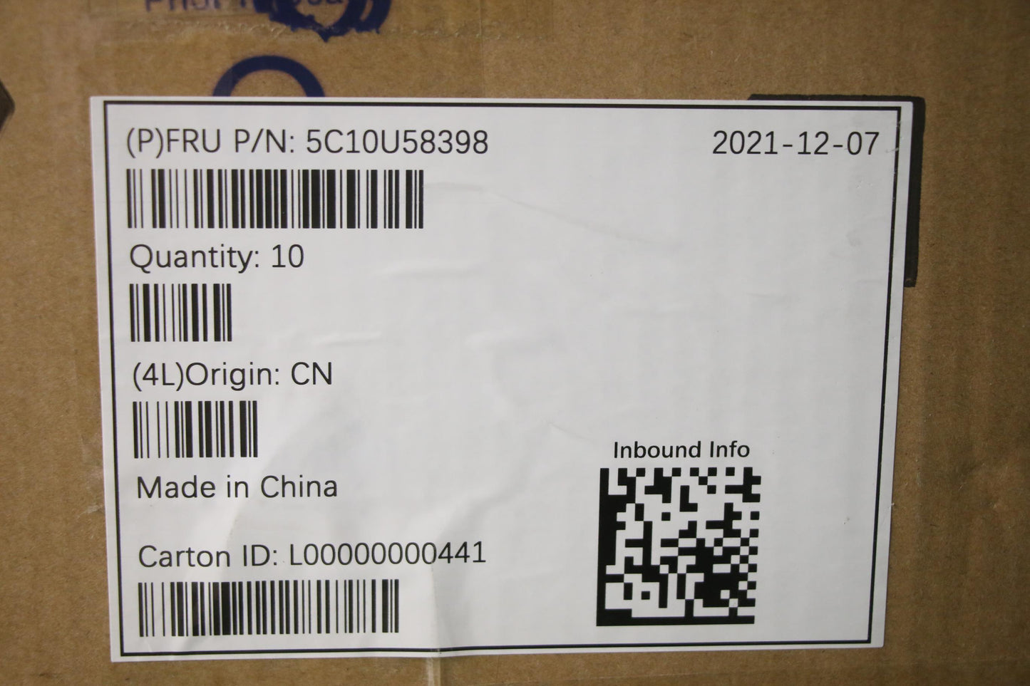 Lenovo Cable Fru165Mmsata Cable_Tco8. - 5C10U58398