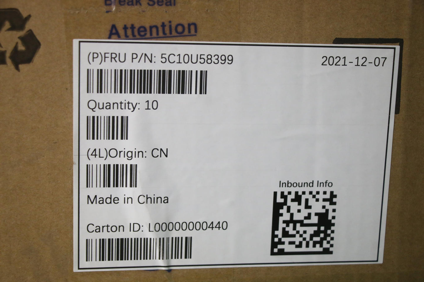 Lenovo Cable Fru,Sata Pwr(110+165Mm)_ - 5C10U58399
