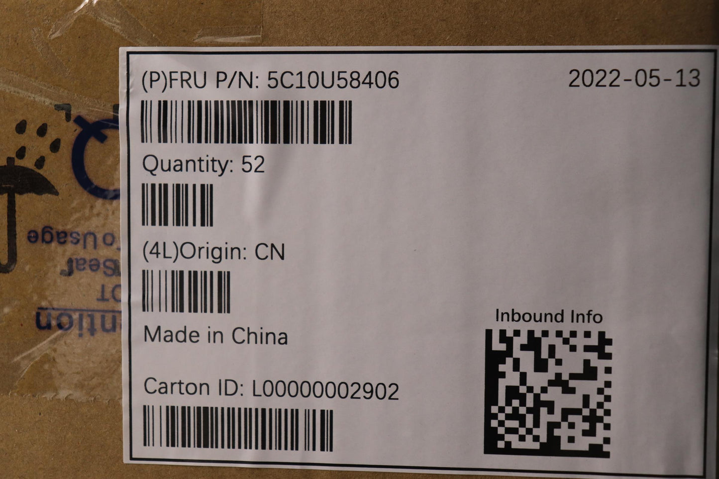 Lenovo Cable Fru 120Mm Rear Usb2 Lp C - 5C10U58406