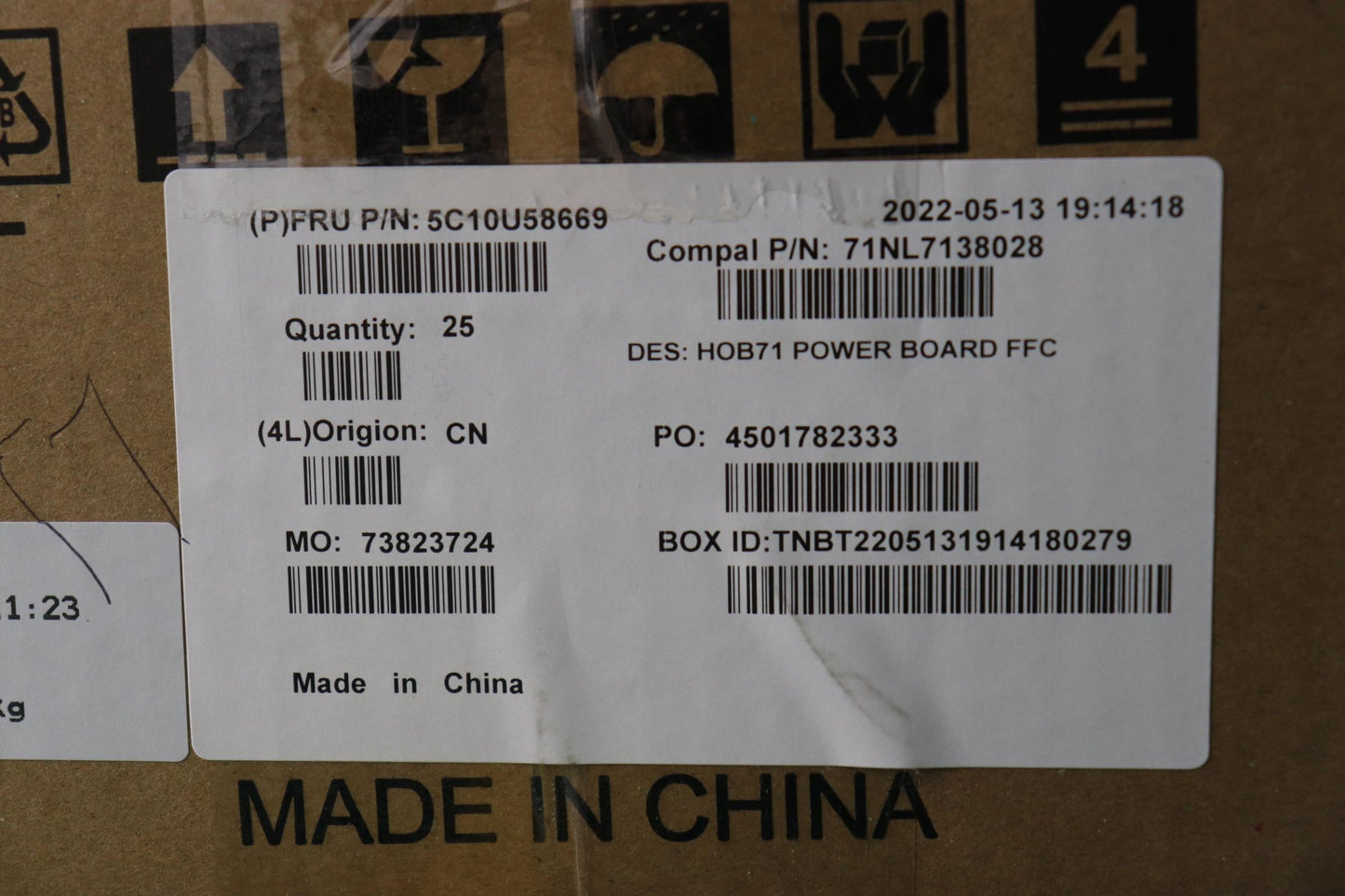 Lenovo Cable M/B-Pwr/B - 5C10U58669