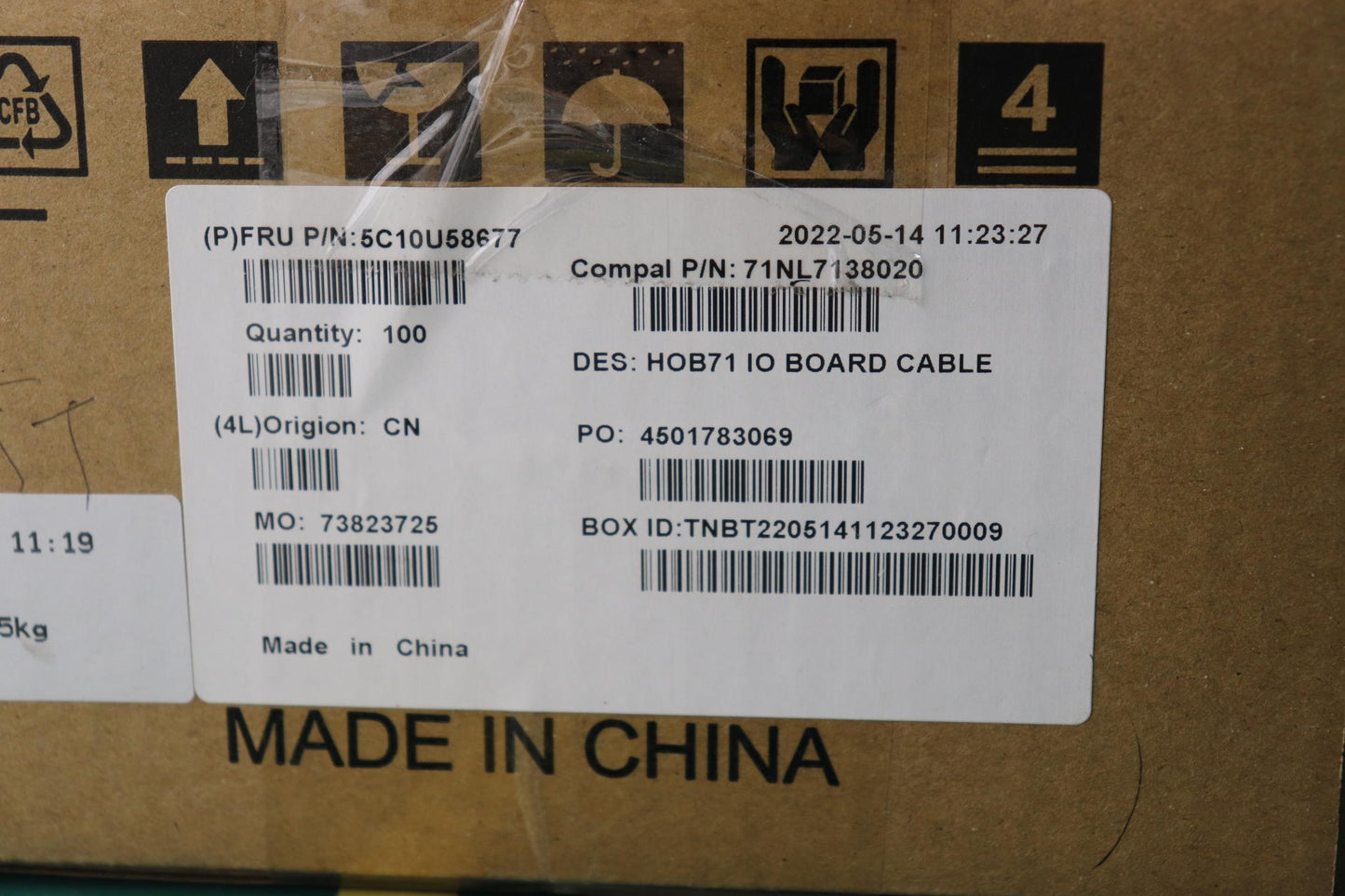 Lenovo Cable M/B-Io/B - 5C10U58677