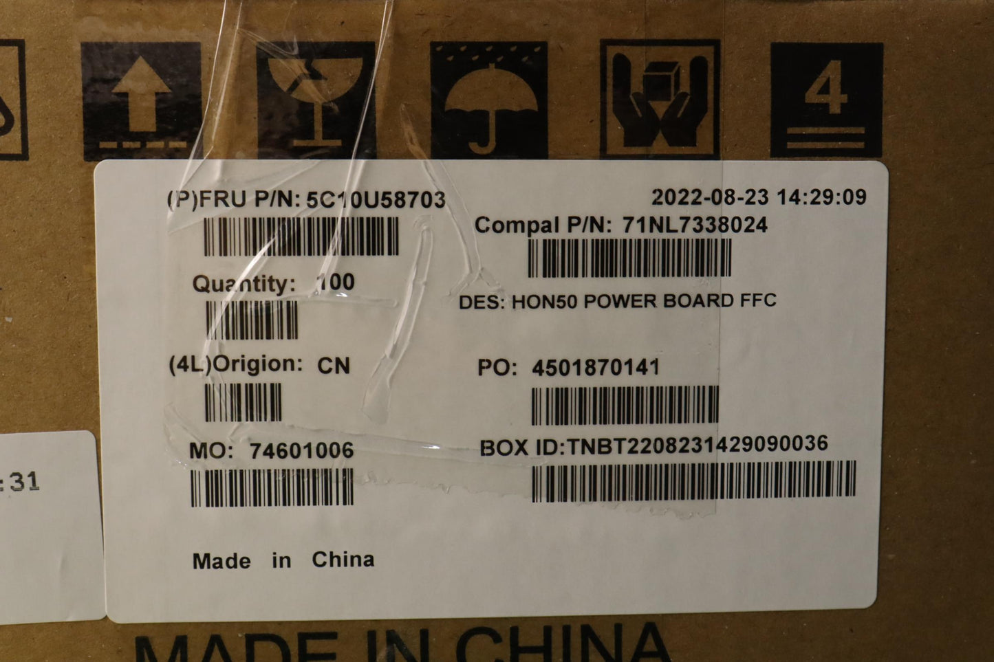 Lenovo Cable Mbpwrb Cable - 5C10U58703