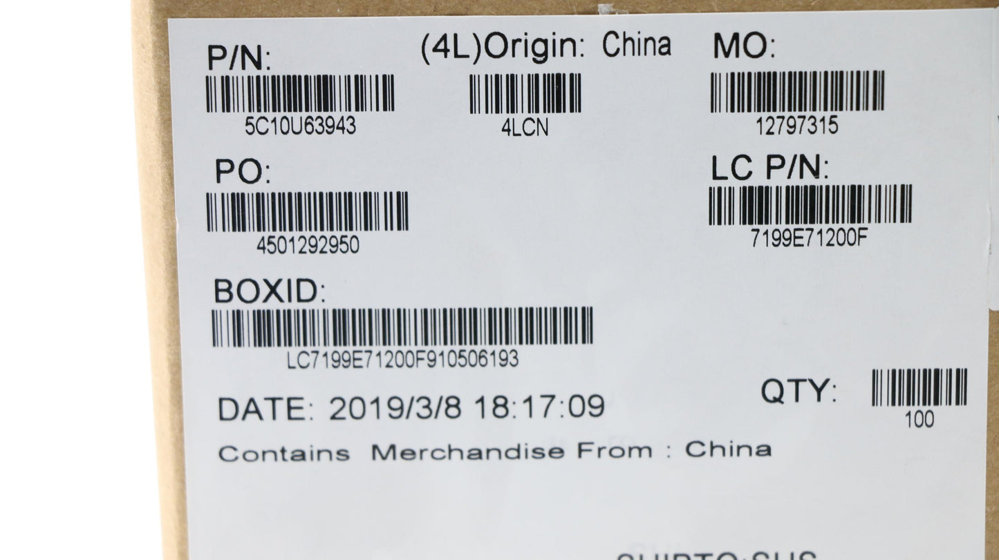 Lenovo Edp Cable_Fhd-Luxshare - 5C10U63943