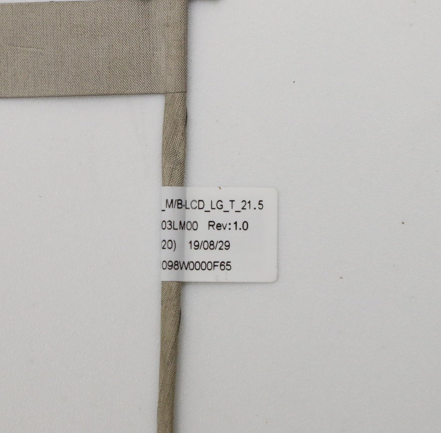 Lenovo Backlight Cable Lg Touch 21.5 - 5C10V05974