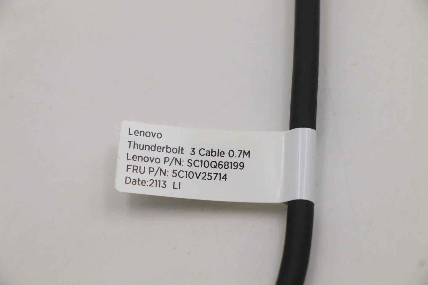 Lenovo Type-C Cable, Lintes, 0.7m - 5C10V25714