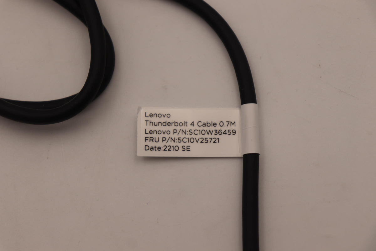 Lenovo Cable Fru Tbt4 Dock Cable 0.7M - 5C10V25721
