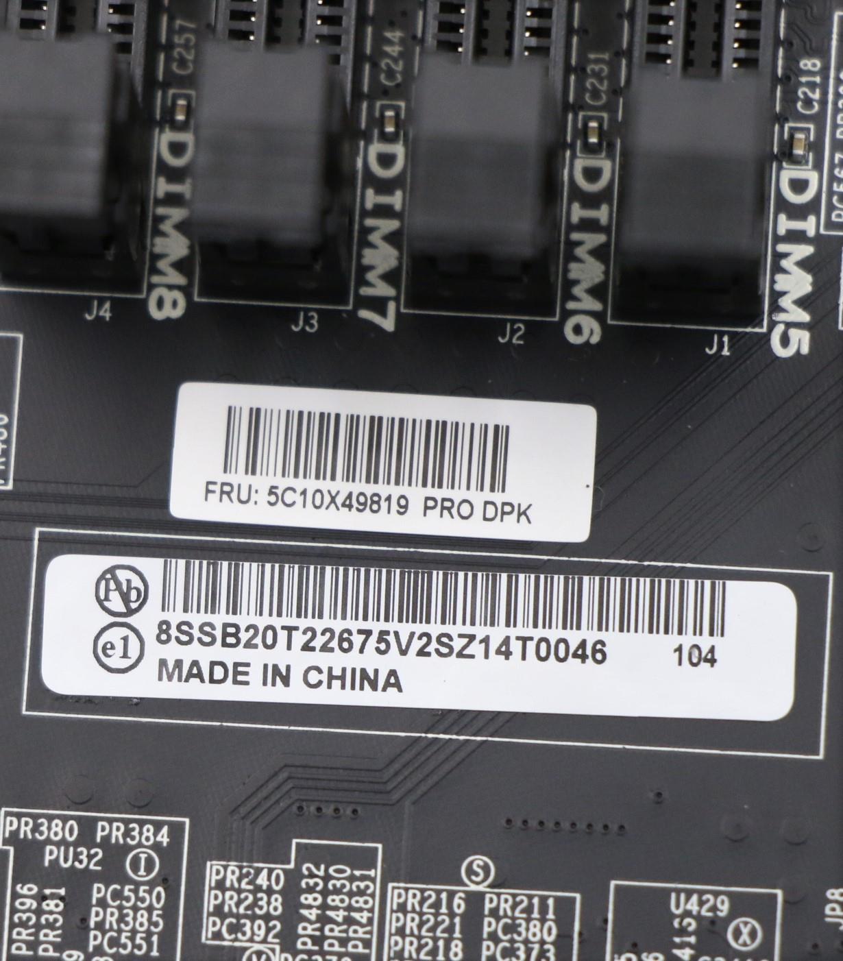Lenovo Bdplanar Mb Terminator Win Dtp - 5C10X49819