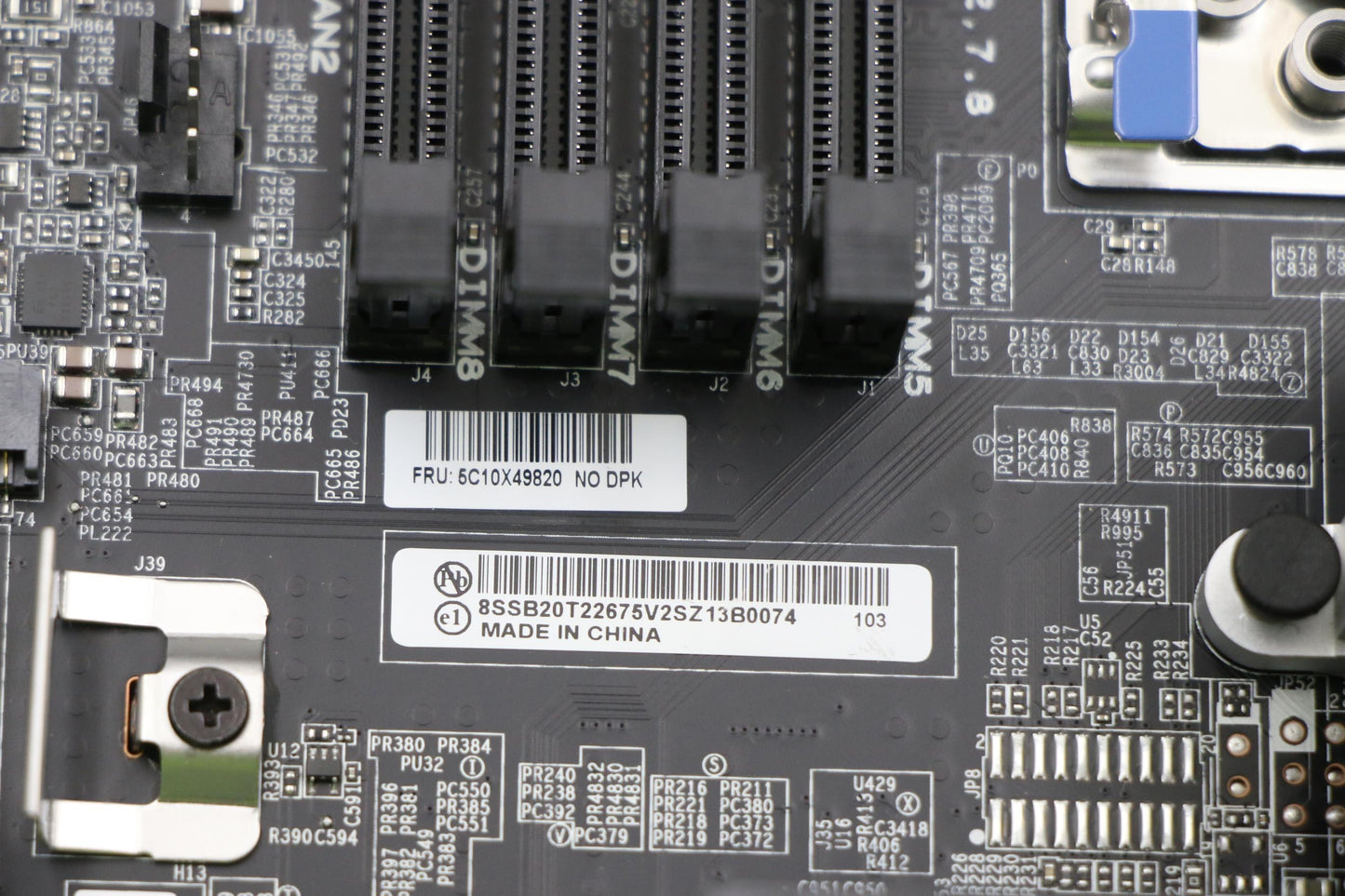 Lenovo Bdplanar Mb Terminator Nok Dtp - 5C10X49820