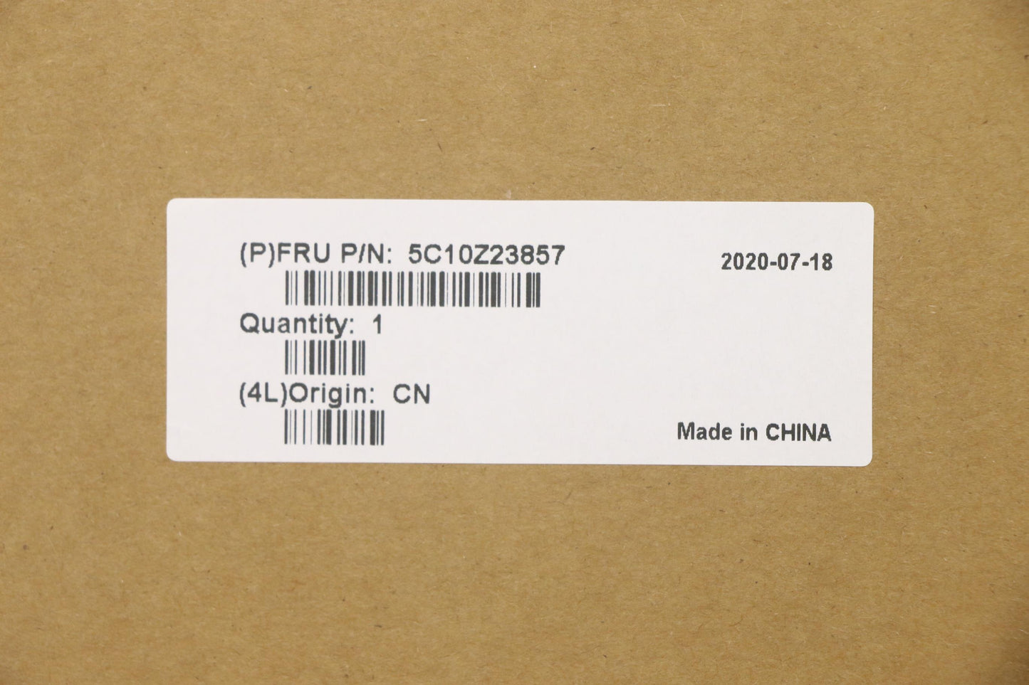 Lenovo FRU Cable, T15 FHD LCD Assembly with Touch and WWAN Support - 5C10Z23857