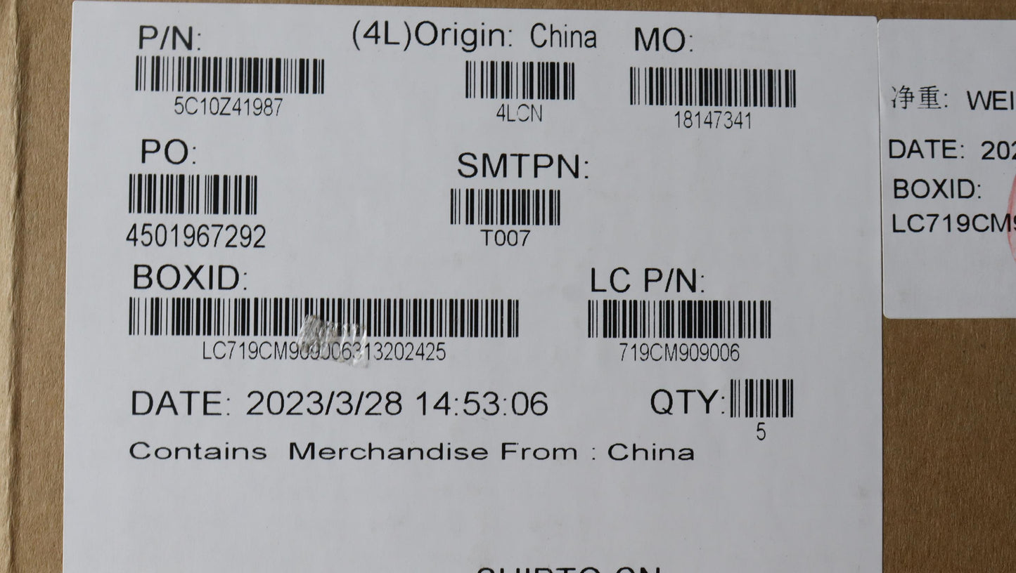 Lenovo Cable Fru Mimo Lan Cable - 5C10Z41987
