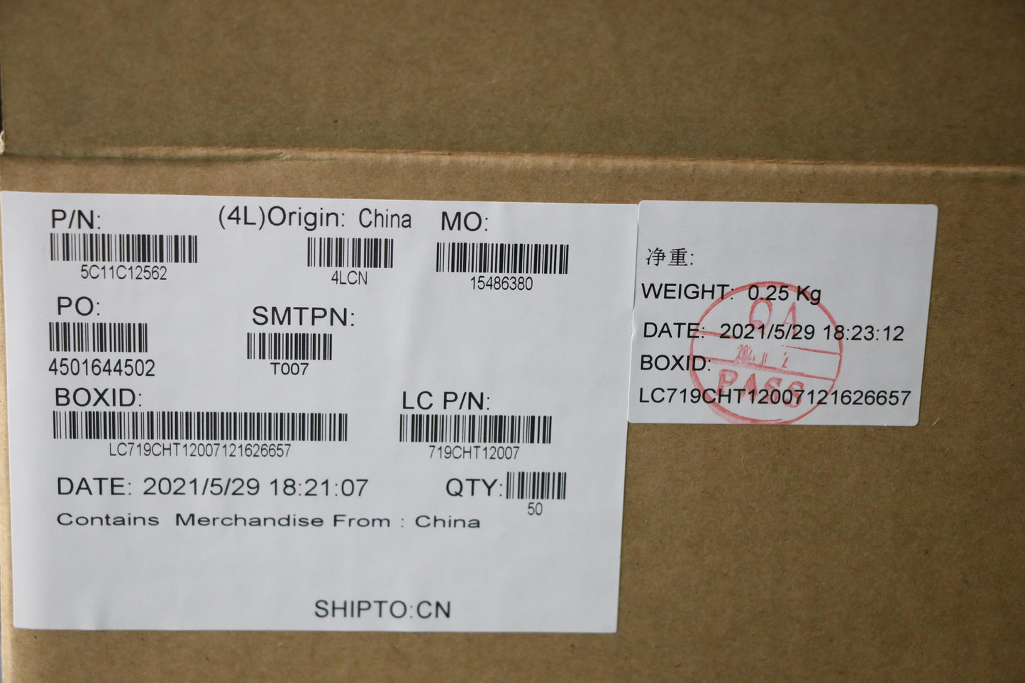 Lenovo Cable Fru_Wfc Cbl_H-Conn Set M - 5C11C12562