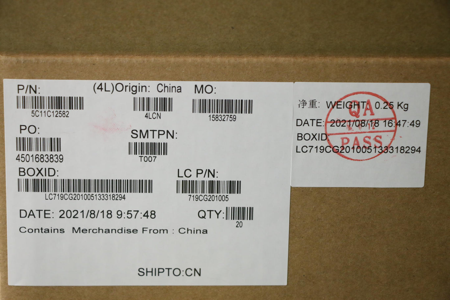 Lenovo Power Board with Cable - 5C11C12582