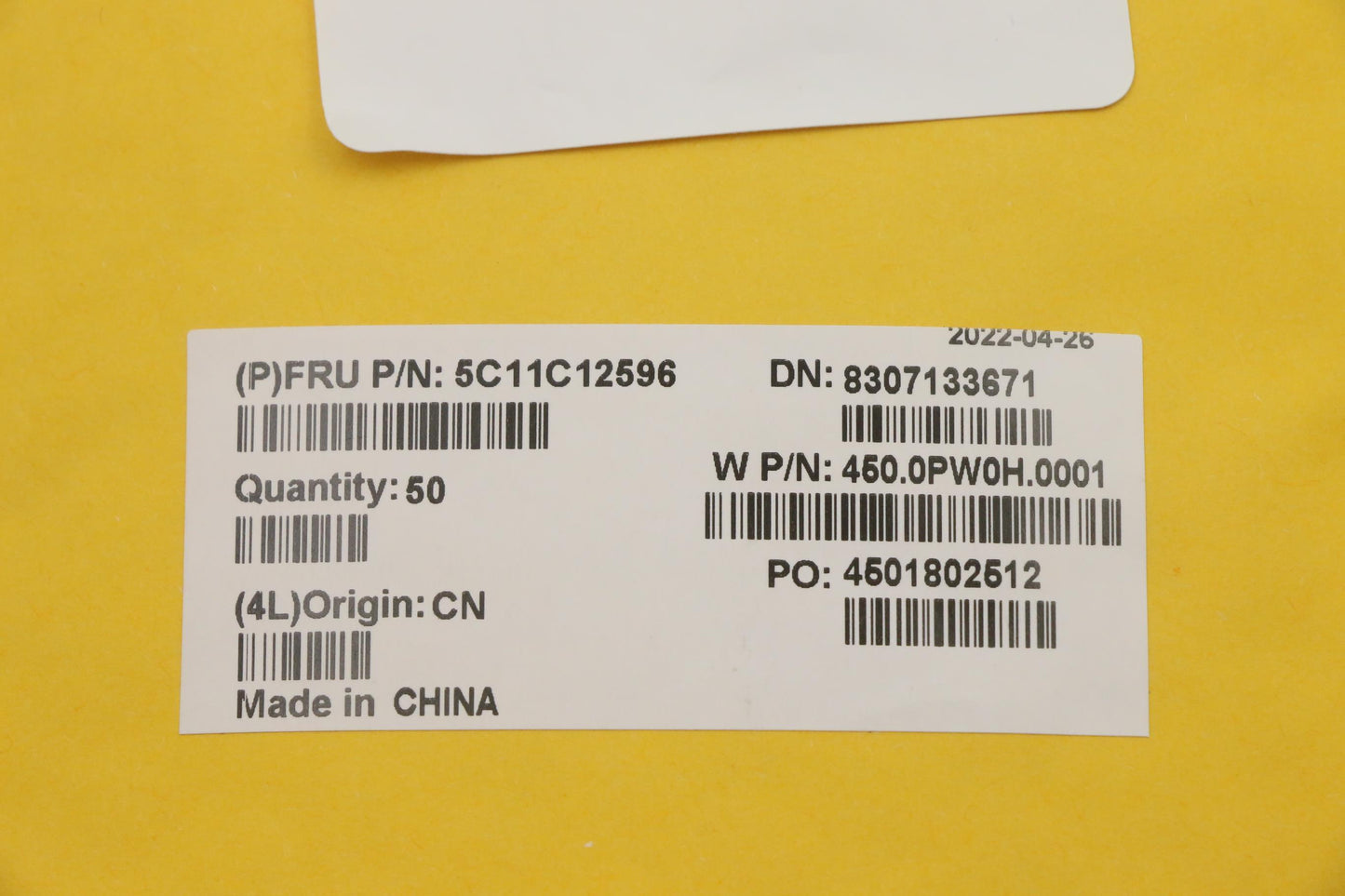 Lenovo ClickPad Cable, FRU, Fenrir - 5C11C12596