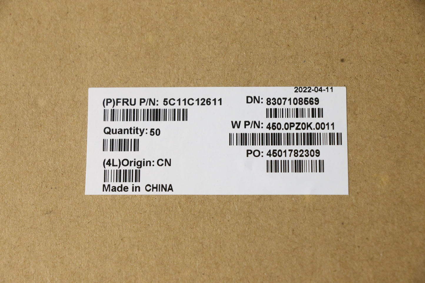 Lenovo Cable Fru Cable Cable, Camera - 5C11C12611