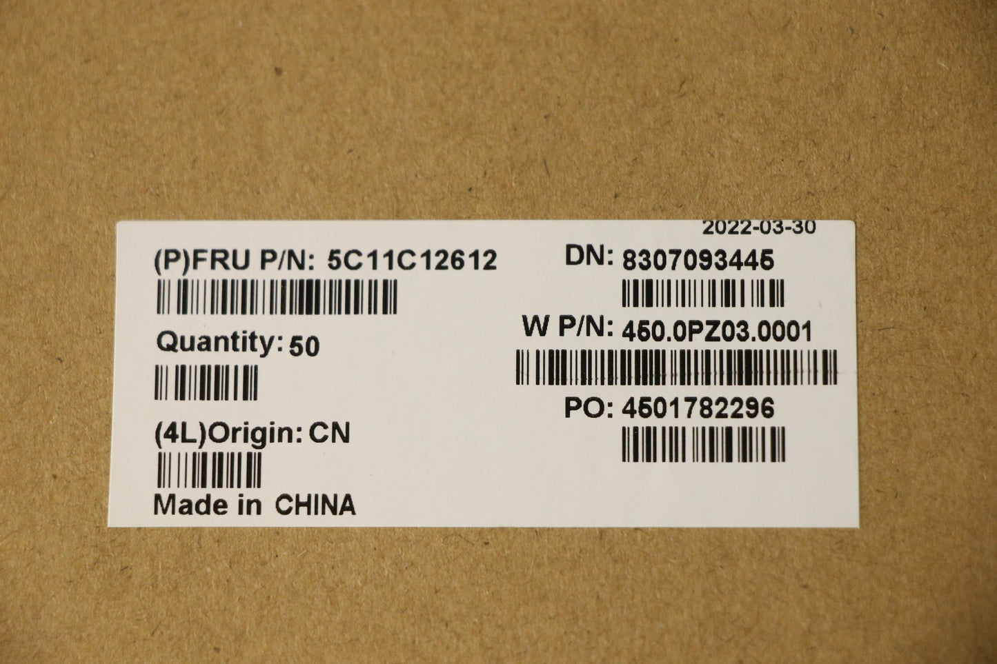 Lenovo Cable Fru Cable Cable, Edp Cab - 5C11C12612