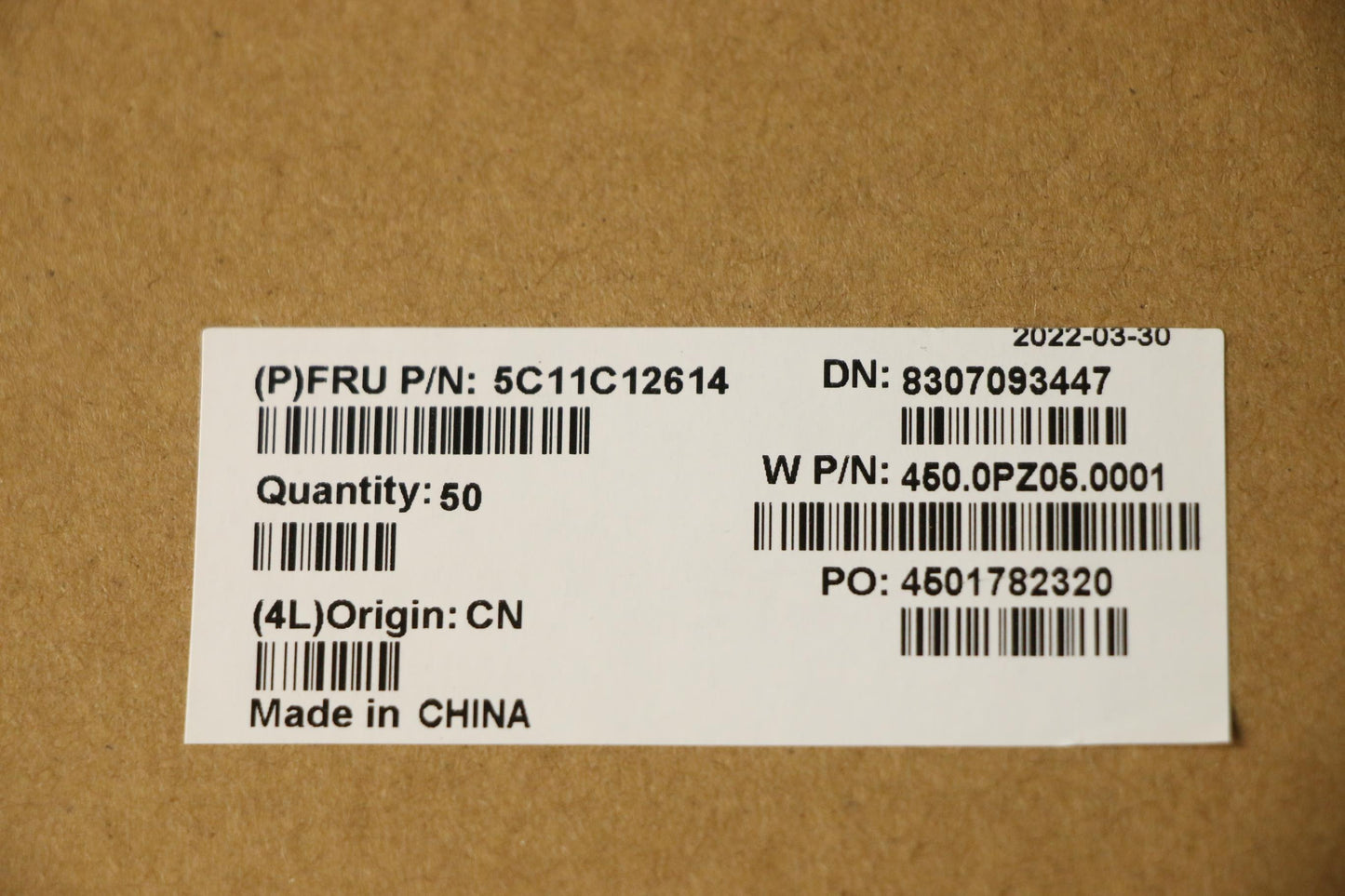 Lenovo Cable Fru Cable Cable, Clickpa - 5C11C12614
