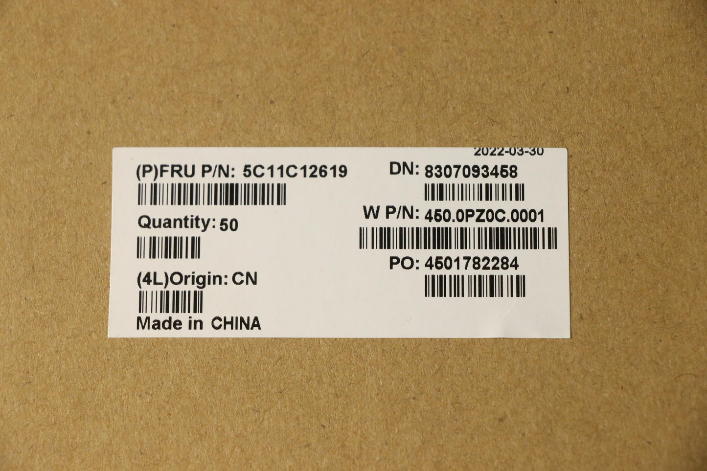 Lenovo Cable Fru Cable Cable, Edp Cab - 5C11C12619